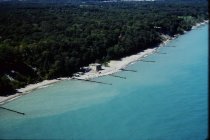 Aerial view of entire Sunrise Beach